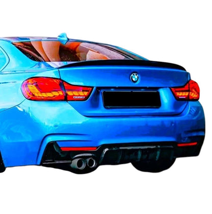 🔥ART.8697 DIFFUSORE PER BMW SERIE 4 F32 F33 F36 M SPORT NERO LUCIDO LABBRO🔥