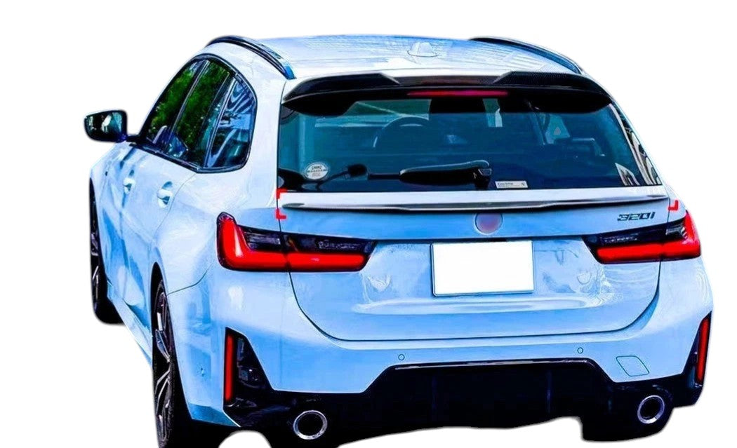 🔥ART.8700 SPOILER PER BMW 3 G21 TOURING NERO LUCIDO STIVALE ALA CENTRALE🔥