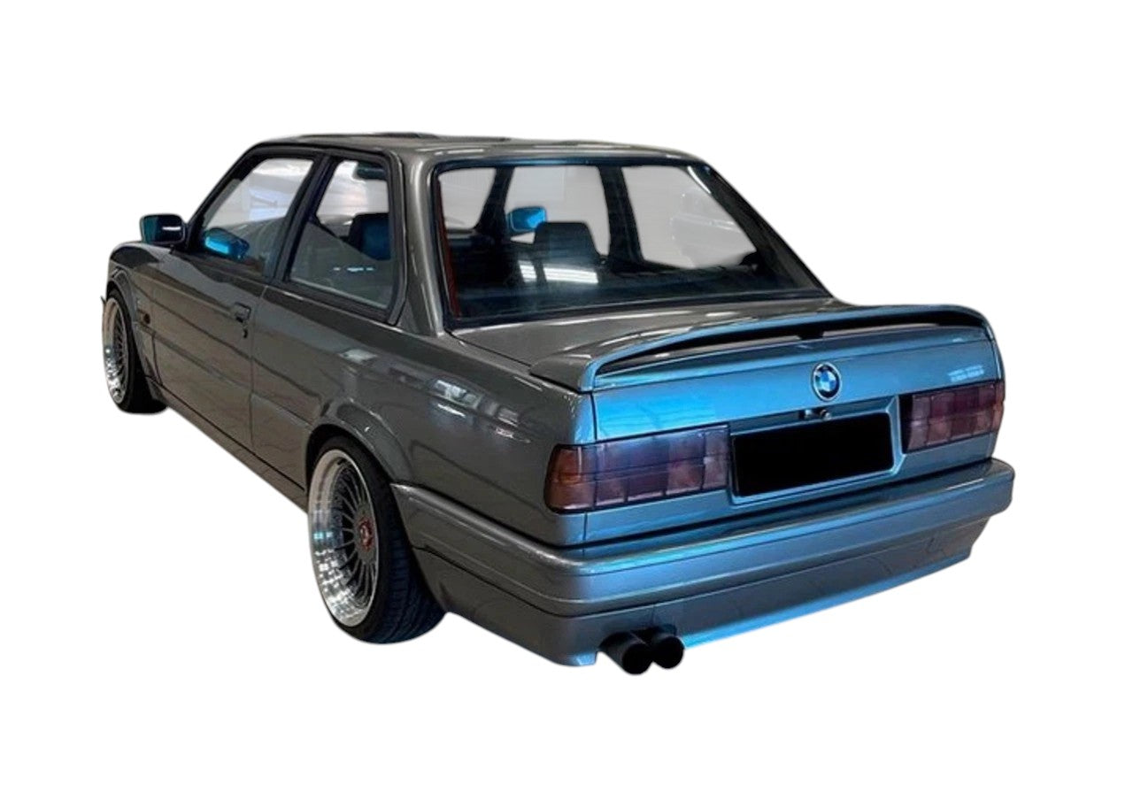 🔥ART.8703 SPOILER PER BMW SERIE 3 E30 M3 NERO LUCIDO STIVALE LABBRO 1983-93🔥