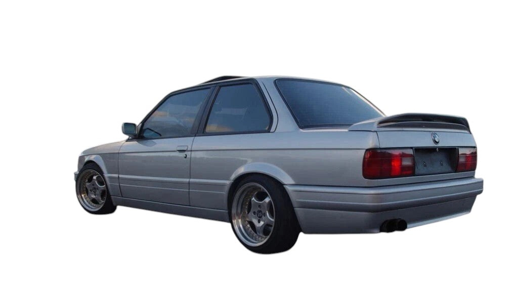 🔥ART.8703 SPOILER PER BMW SERIE 3 E30 M3 NERO LUCIDO STIVALE LABBRO 1983-93🔥