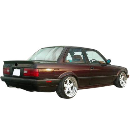 🔥ART.8706 SPOILER STIVALE BMW 3 E30 M3 NERO LUCIDO KIT CORPO ALA LABBRO 83-93🔥