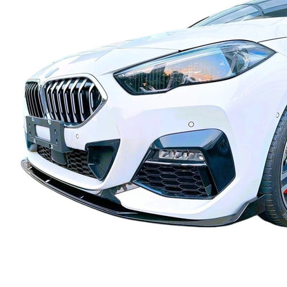 🔥ART.8711 SPLITTER PER BMW SERIE 2 F44 GRAN COUPE NERO LUCIDO M SPORT 20-24🔥