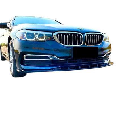 🔥ART.8713 SPLITTER ANTERIORE BMW 5 G30 G31 PRE-LCI NON M SPORT NERO LUCIDO🔥