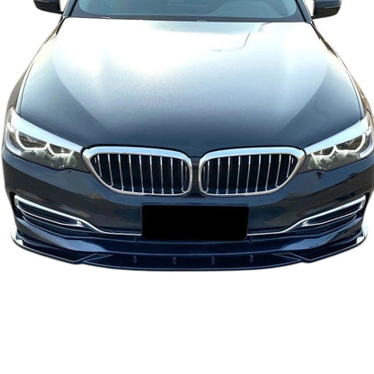 🔥ART.8713 SPLITTER ANTERIORE BMW 5 G30 G31 PRE-LCI NON M SPORT NERO LUCIDO🔥