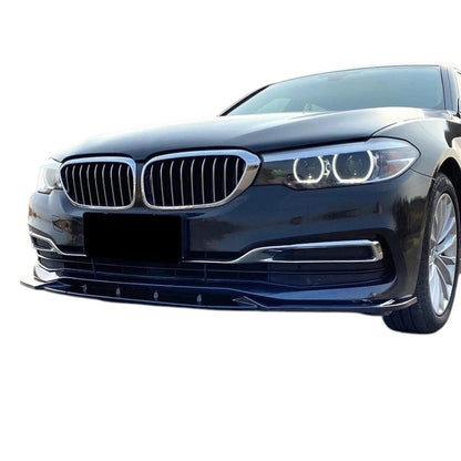 🔥ART.8713 SPLITTER ANTERIORE BMW 5 G30 G31 PRE-LCI NON M SPORT NERO LUCIDO🔥