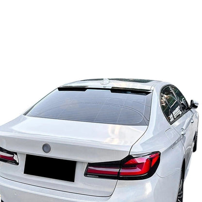 🔥ART.8722 FINESTRA SPOILER TETTO POSTERIORE BMW 5 M5 G30 NERO LUCIDO 16-24🔥