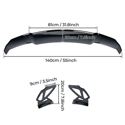 🔥ART.8723 SPOILER ALA PER BMW M3 G80 3 G20 NERO LUCIDO BIG RACING DRIFT 2018+🔥