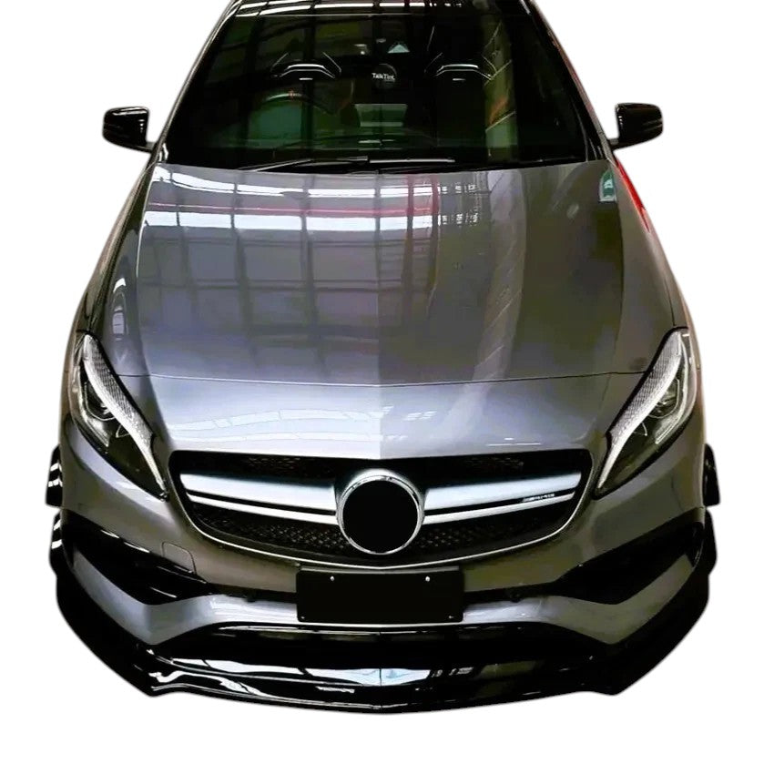 🔥ART.8726 SPLITTER PER MERCEDES  A AMG LINE FIBRA DI CARBONIO W176 12-18🔥