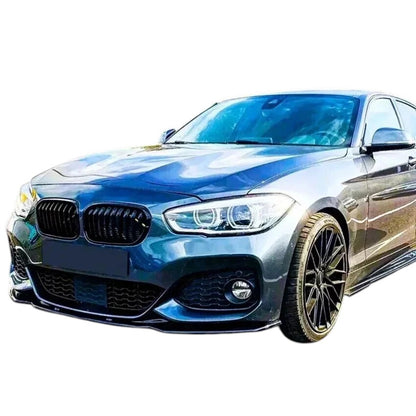 🔥ART.8732 SPLITTER PER BMW 1 F20 F21 LCI NERO LUCIDO LABBRO M SPORT 15-19🔥