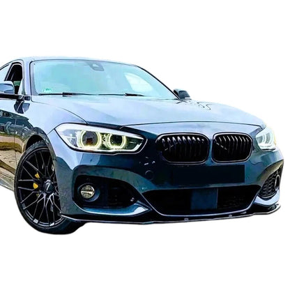 🔥ART.8732 SPLITTER PER BMW 1 F20 F21 LCI NERO LUCIDO LABBRO M SPORT 15-19🔥