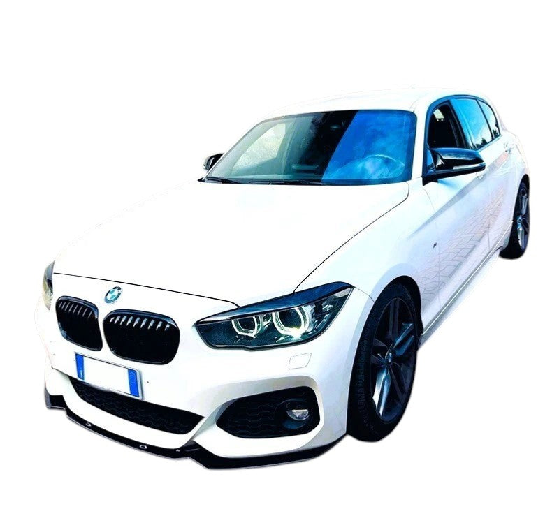 🔥ART.8732 SPLITTER PER BMW 1 F20 F21 LCI NERO LUCIDO LABBRO M SPORT 15-19🔥
