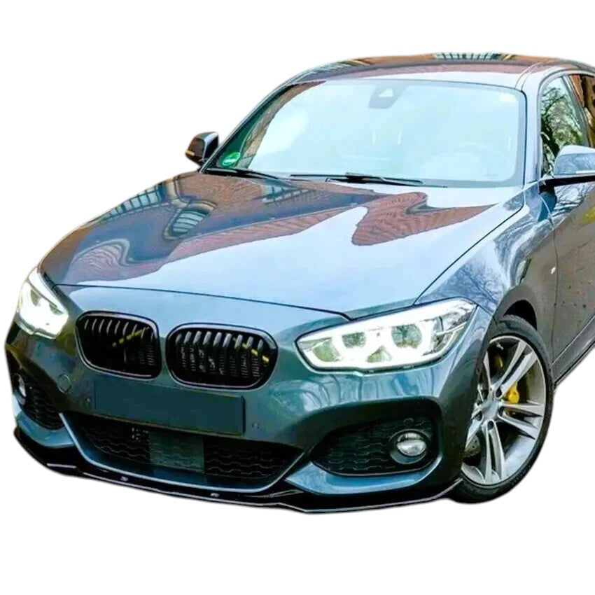 🔥ART.8732 SPLITTER PER BMW 1 F20 F21 LCI NERO LUCIDO LABBRO M SPORT 15-19🔥