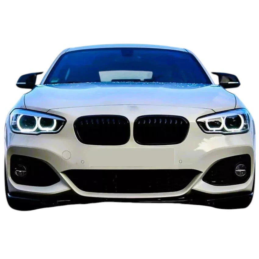 🔥ART.8732 SPLITTER PER BMW 1 F20 F21 LCI NERO LUCIDO LABBRO M SPORT 15-19🔥