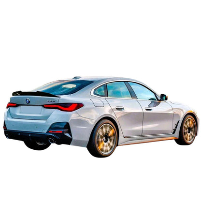 🔥ART.8738 SPOILER PER BMW 4 G26 GRAN COUPE NERO LUCIDO HIGH KICK PSM DUCKTAIL🔥