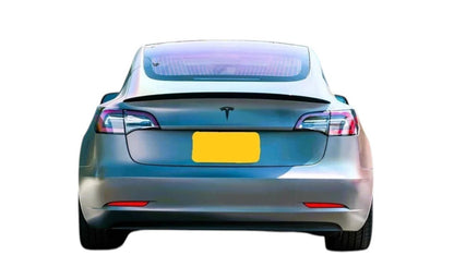 🔥ART.8750 SPOILER PER TESLA MODEL 3 NERO LUCIDO ALA LABBRO SDOPPIATORE 2017+🔥