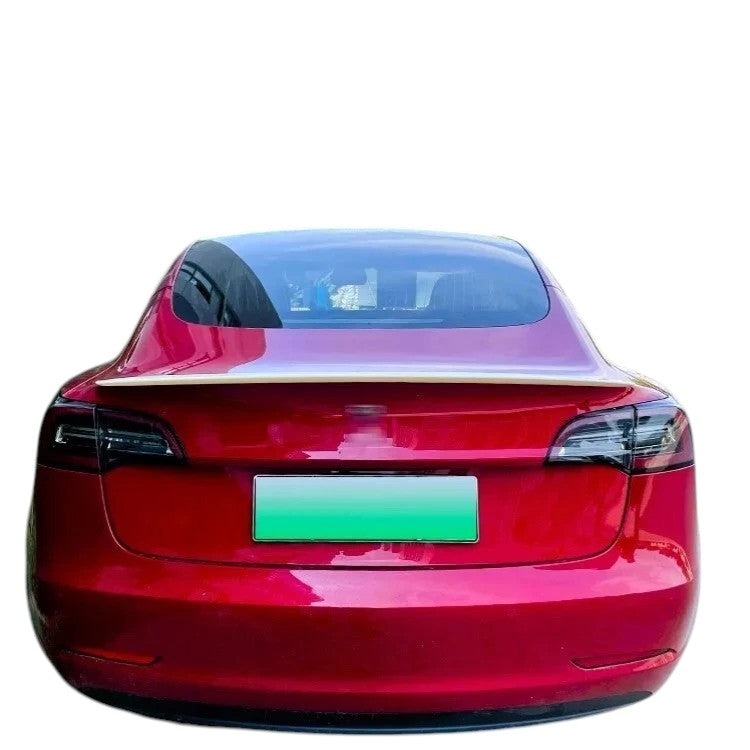 🔥ART.8750 SPOILER PER TESLA MODEL 3 NERO LUCIDO ALA LABBRO SDOPPIATORE 2017+🔥