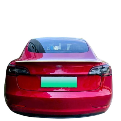 🔥ART.8750 SPOILER PER TESLA MODEL 3 NERO LUCIDO ALA LABBRO SDOPPIATORE 2017+🔥