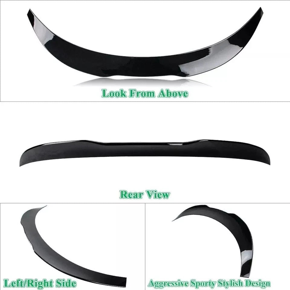 🔥ART.8752 SPOILER PER TESLA MODEL 3 STIVALE NERO LUCIDO CALCIO ALTO PSM 2017+🔥