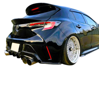 🔥ART.8754 SPOILER PER TOYOTA COROLLA E210 E21 ALA CENTRALE NERO 2018+🔥