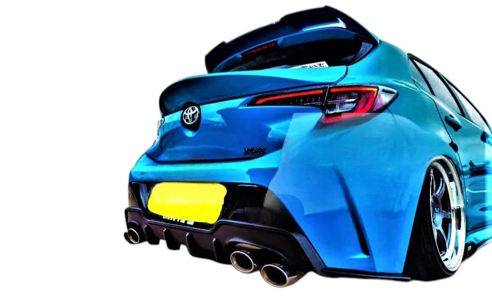 🔥ART.8754 SPOILER PER TOYOTA COROLLA E210 E21 ALA CENTRALE NERO 2018+🔥