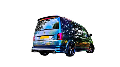 🔥ART.8758 SPOILER TETTO TIPO PORTELLONE FIBRA DI CARBONIO VW TRANSPORTER T6🔥