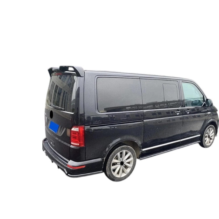 🔥ART.8761 MINIGONNE LATERALI PER VW TRANSPOETRE T6 NERO LUCIDO ESTENSIONI🔥