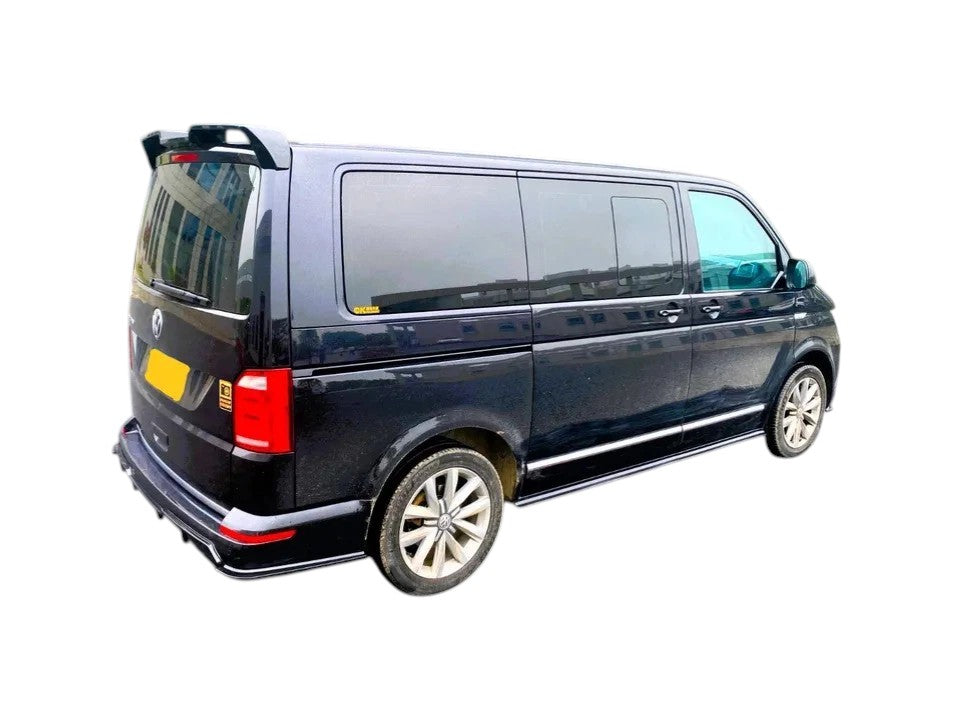 🔥ART.8766 SPOILER TETTO PORTELLONE  VW TRANSPORTER T6 6.1 NERO LUCIDO 15+🔥