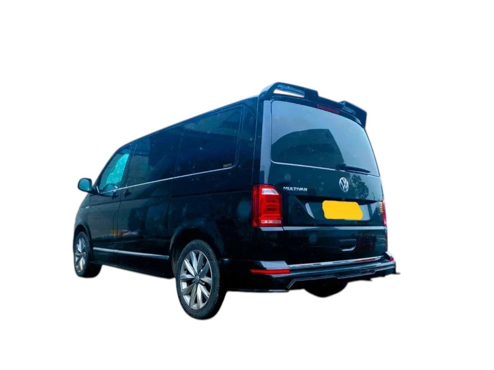 🔥ART.8766 SPOILER TETTO PORTELLONE  VW TRANSPORTER T6 6.1 NERO LUCIDO 15+🔥