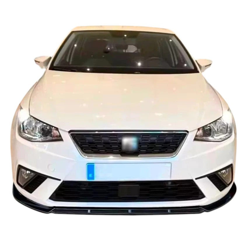 🔥ART.8784 SPLITTER ANTERIORE NERO LUCIDO SEAT IBIZA 5DR MK5 6F ALA 2018+🔥