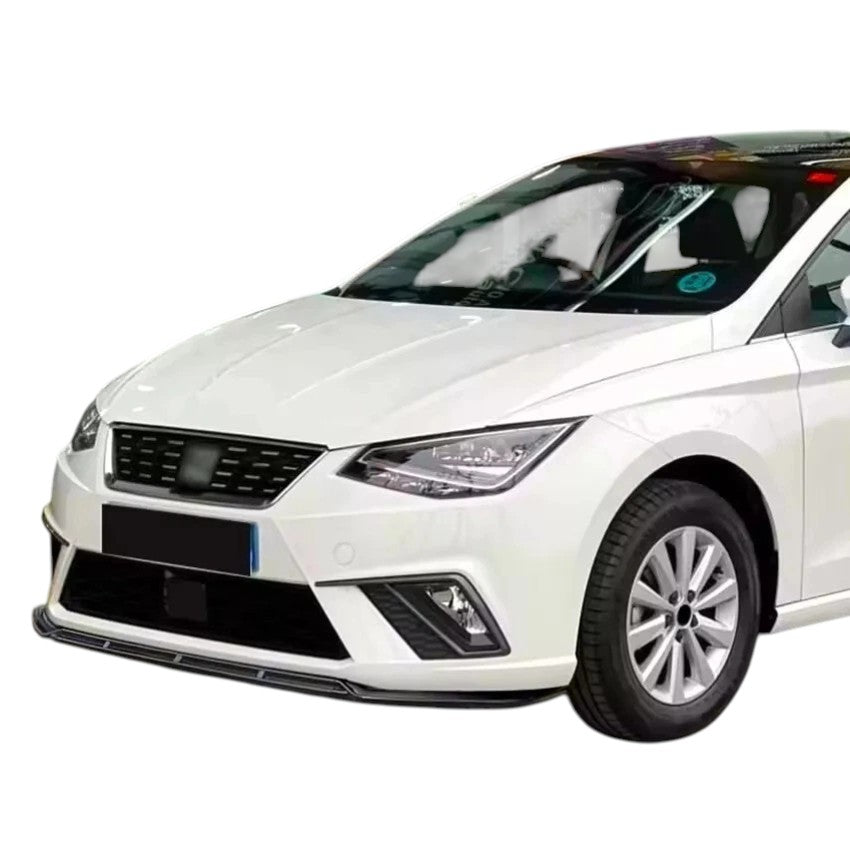 🔥ART.8784 SPLITTER ANTERIORE NERO LUCIDO SEAT IBIZA 5DR MK5 6F ALA 2018+🔥