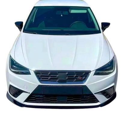 🔥ART.8784 SPLITTER ANTERIORE NERO LUCIDO SEAT IBIZA 5DR MK5 6F ALA 2018+🔥