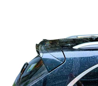🔥ART.8809 SPOILER LABBRO TETTO NERO LUCIDO POSTERIORE PORSCHE CAYENNE 15-18🔥