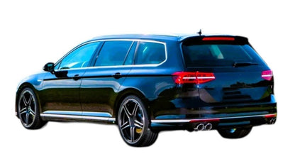 🔥ART.8817 SPOILER NERO LUCIDO PER VW PASSAT B8 ESTATE WAGON ALA LABBRO 14-22🔥