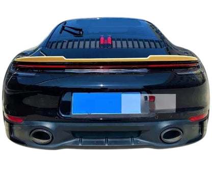 🔥ART.8819 SPOILER STIVALE POSTERIORE NERO LUCIDO PORSCHE 911 CARRERA 992 19+🔥