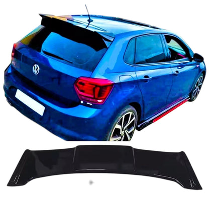 🔥ART.8824 SPOILER TETTO FIBRA DI CARBONIO POSTERIORE VW POLO MK6 AW GTI R🔥