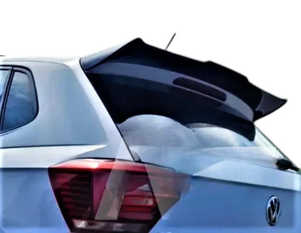 🔥ART.8824 SPOILER TETTO FIBRA DI CARBONIO POSTERIORE VW POLO MK6 AW GTI R🔥