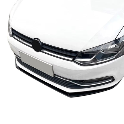 🔥ART.8828 SPLITTER PER VW Polo MK5 6R 6C GTI R CORPO SDOPPIATORE NERO 09-17🔥