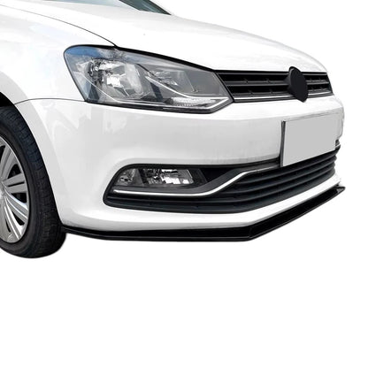 🔥ART.8828 SPLITTER PER VW Polo MK5 6R 6C GTI R CORPO SDOPPIATORE NERO 09-17🔥