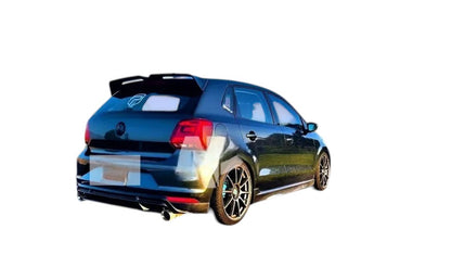 🔥ART.8829 SPOILER TETTO NERO LUCIDO POSTERIORE PER VW POLO MK5 6R 6C GTI R🔥