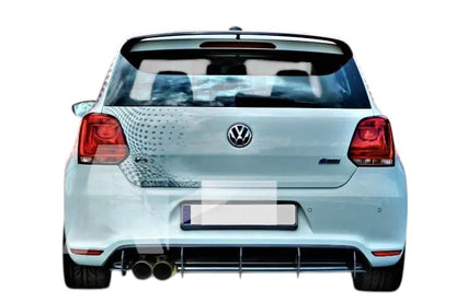 🔥ART.8831 SPOILER NERO LUCIDO POSTERIORE VW POLO MK5 6R 6C GTI R WRC STYLE🔥