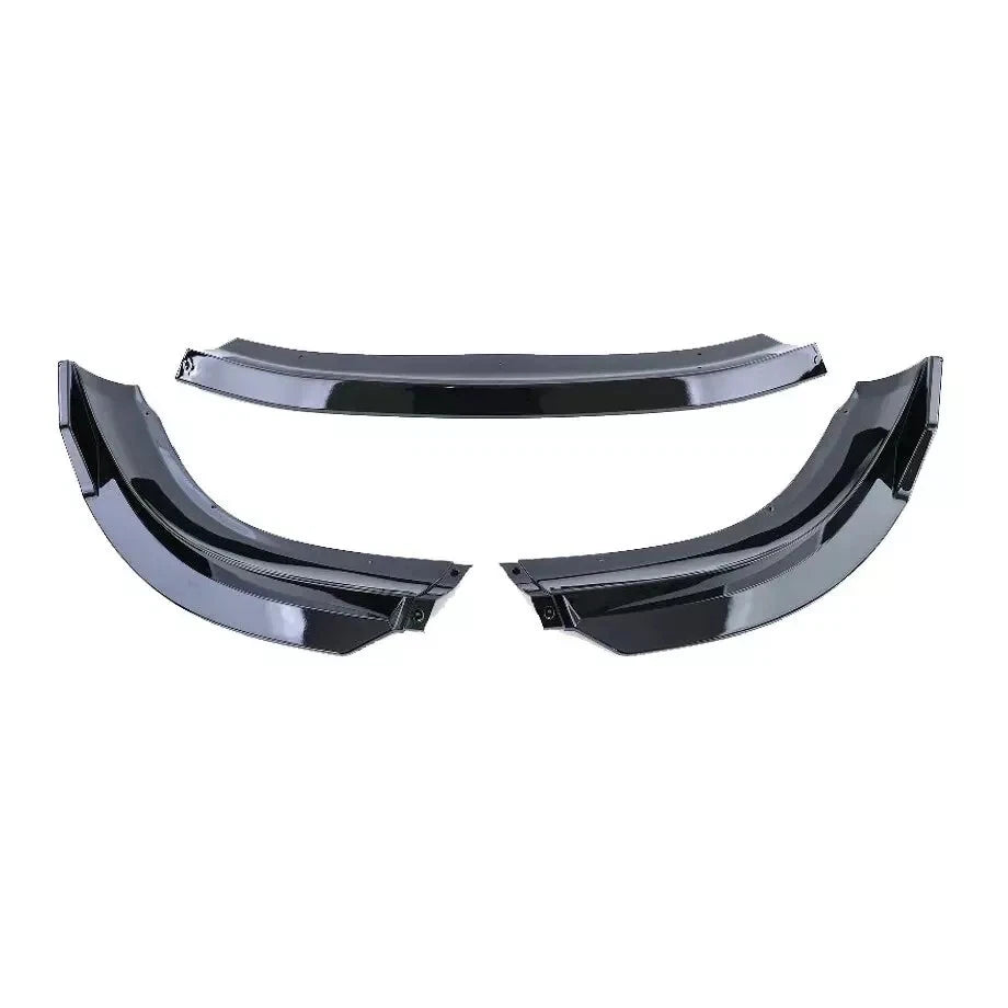 🔥ART.8835 SPLITTER ANTERIORE NERO LUCIDO ADATTO PER VW POLO MK4 9N3 2005-2009🔥