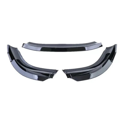 🔥ART.8835 SPLITTER ANTERIORE NERO LUCIDO ADATTO PER VW POLO MK4 9N3 2005-2009🔥