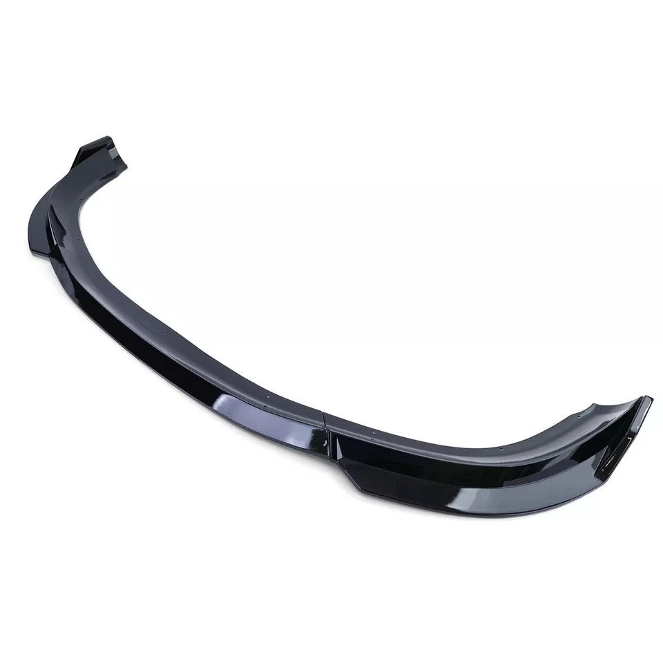 🔥ART.8835 SPLITTER ANTERIORE NERO LUCIDO ADATTO PER VW POLO MK4 9N3 2005-2009🔥