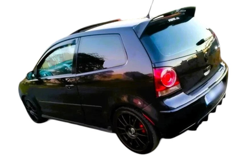 🔥ART.8837 SPOILER FIBRA DI CARBONIO STILE OETTINGER VW POLO MK4 9N 2001-09🔥