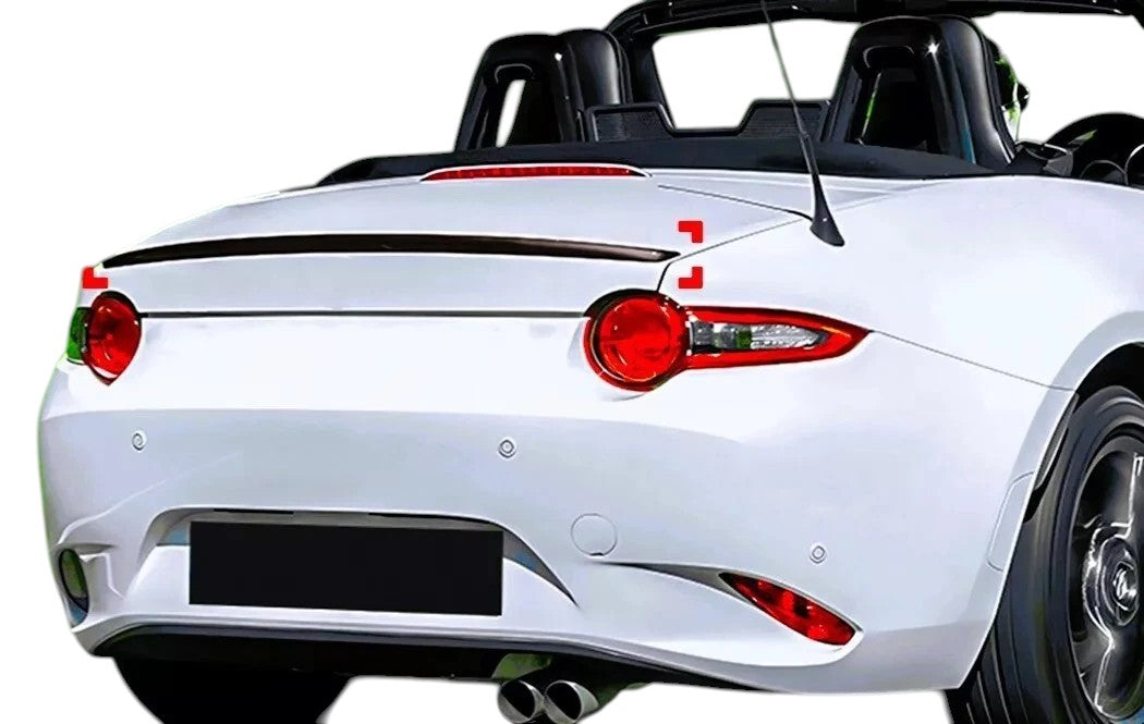 🔥ART.8840 SPOILER STIVALE POSTERIORE NERO LUCIDO ADATTO PER MAZDA MX5 2015+🔥