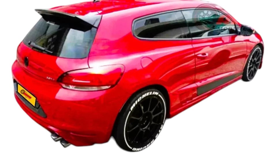 🔥ART.8844 SPOILER POSTERIORE NERO LUCIDO PER VW SCIROCCO TSI TDI R 08-14🔥