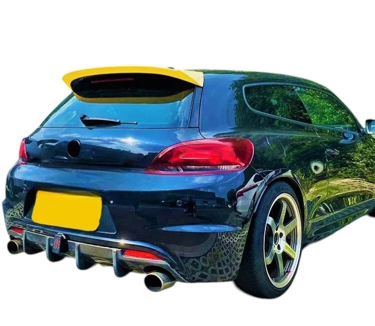 🔥ART.8844 SPOILER POSTERIORE NERO LUCIDO PER VW SCIROCCO TSI TDI R 08-14🔥