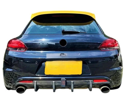 🔥ART.8844 SPOILER POSTERIORE NERO LUCIDO PER VW SCIROCCO TSI TDI R 08-14🔥