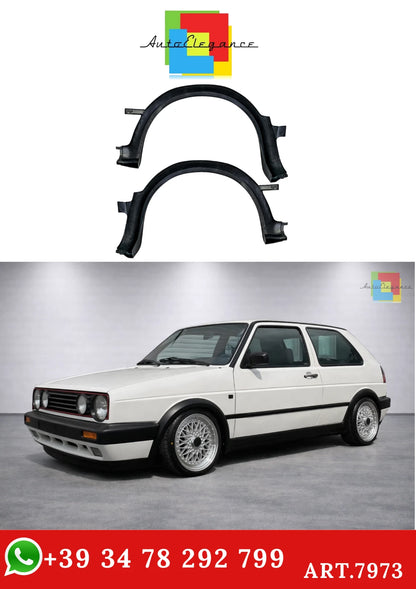 💫ART.7973 Parafanghi Allargamenti Look GTI per VW Golf 2 88-92💫