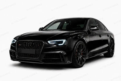 🔥ART.0622 GRIGLIA ADATTA PER AUDI A5 2012-2015 LOOK RS5 NERO DESIGN SPORTIVO🔥